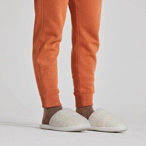 Allbirds Wool Dweller Slippers Womens Size W8 Cream Slip On Round Toe Relaxing